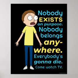 RICK EN MORTY™ | Er bestaat geen enkel doel Poster