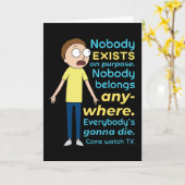 RICK EN MORTY™| Er bestaat geen object Kaart (Gele Bloem)