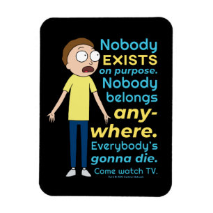 RICK EN MORTY™ Er bestaat geen object Magneet