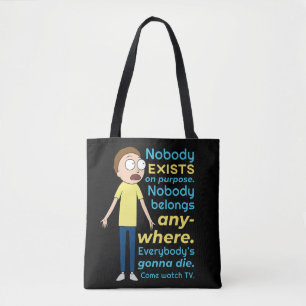 RICK EN MORTY™ Er bestaat geen object Tote Bag