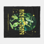 Rick en Morty Falling Quote Badge Fleece Deken (Voorkant (Horizontaal))