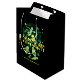 Rick en Morty Falling Quote Badge Medium Cadeauzakje (Achterkant Gekanteld)