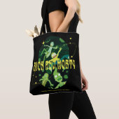 Rick en Morty Falling Quote Badge Tote Bag (Dichtbij)