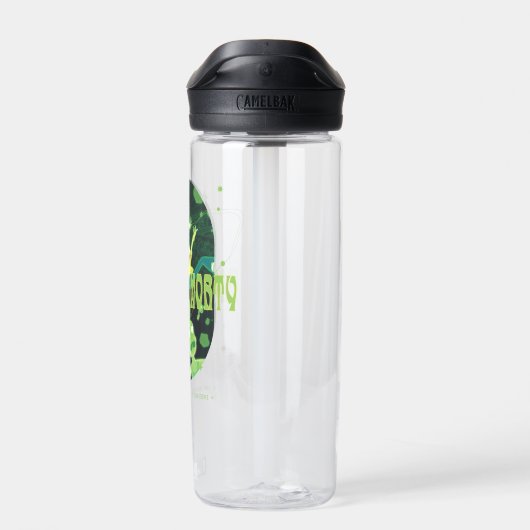 Rick en Morty Falling Quote Badge Waterfles (Achterkant)