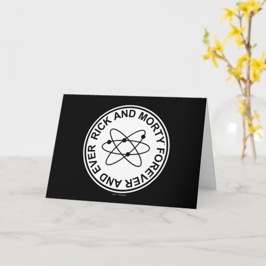 Rick en Morty Forever en Ever Atomic Badge Kaart (Gele Bloem)