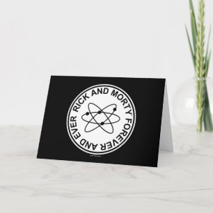 Rick en Morty Forever en Ever Atomic Badge Kaart