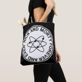 Rick en Morty Forever en Ever Atomic Badge Tote Bag (Dichtbij)