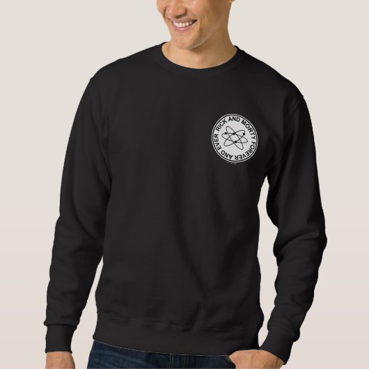 Rick en Morty Forever en Ever Atomic Badge Trui (Voorkant)