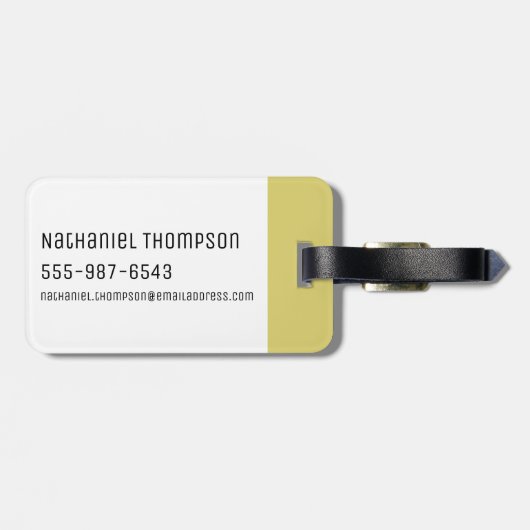 RICK EN MORTY™ | Geïnfecteerd Smith Family Pattern Bagagelabel (Achterkant horizontaal)