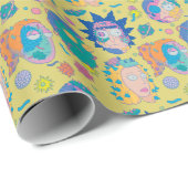 RICK EN MORTY™ | Geïnfecteerd Smith Family Pattern Cadeaupapier (Rol Hoek)