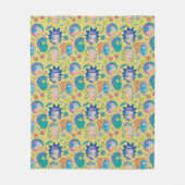 RICK EN MORTY™ | Geïnfecteerd Smith Family Pattern Fleece Deken (Voorkant)
