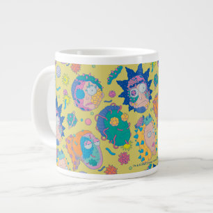 RICK EN MORTY™   Geïnfecteerd Smith Family Pattern Grote Koffiekop