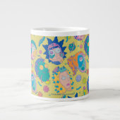 RICK EN MORTY™ | Geïnfecteerd Smith Family Pattern Grote Koffiekop (Voorkant)
