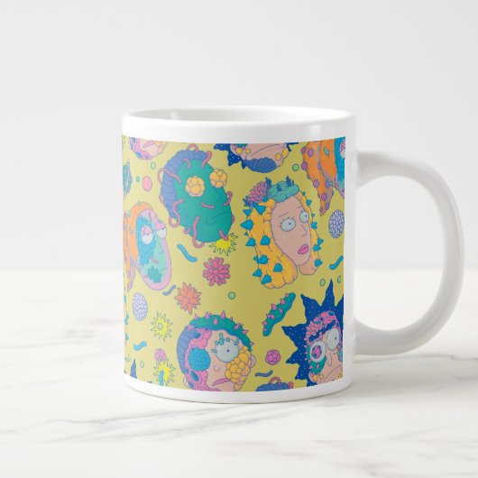 RICK EN MORTY™ | Geïnfecteerd Smith Family Pattern Grote Koffiekop (Rechts)