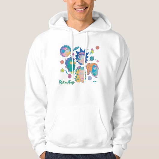 RICK EN MORTY™ | Geïnfecteerd Smith Family Pattern Hoodie (Voorkant)