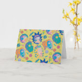 RICK EN MORTY™ | Geïnfecteerd Smith Family Pattern Kaart (Gele Bloem)