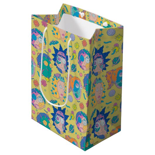RICK EN MORTY™ | Geïnfecteerd Smith Family Pattern Medium Cadeauzakje (Voorkant Gekanteld)