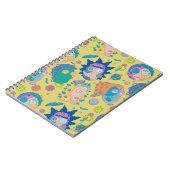 RICK EN MORTY™ | Geïnfecteerd Smith Family Pattern Notitieboek (Linkerzijde)