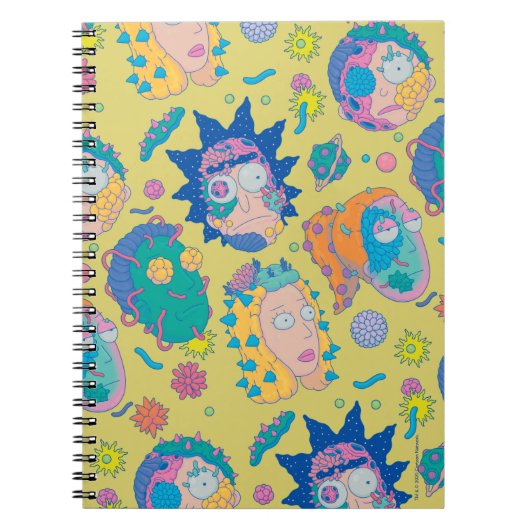 RICK EN MORTY™ | Geïnfecteerd Smith Family Pattern Notitieboek (Voorkant)