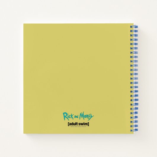 RICK EN MORTY™ | Geïnfecteerd Smith Family Pattern Notitieboek (Achterkant)