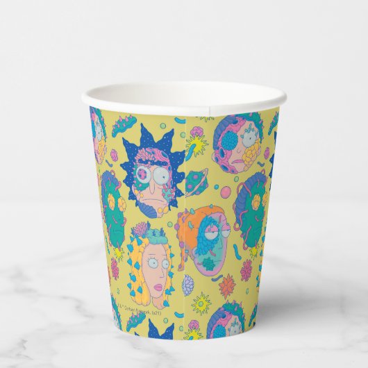 RICK EN MORTY™ | Geïnfecteerd Smith Family Pattern Papieren Bekers (Rechts)