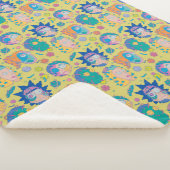 RICK EN MORTY™ | Geïnfecteerd Smith Family Pattern Sherpa Deken (3/4)