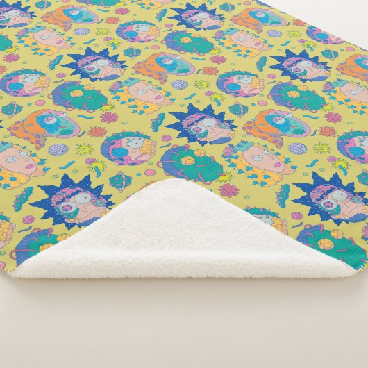 RICK EN MORTY™ | Geïnfecteerd Smith Family Pattern Sherpa Deken (3/4)