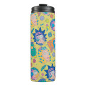 RICK EN MORTY™ | Geïnfecteerd Smith Family Pattern Thermosbeker (Voorkant)