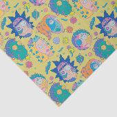 RICK EN MORTY™ | Geïnfecteerd Smith Family Pattern Tissuepapier (Detail)