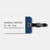 RICK EN MORTY™ | Geïnfecteerde portaalsprint Bagagelabel (Achterkant horizontaal)