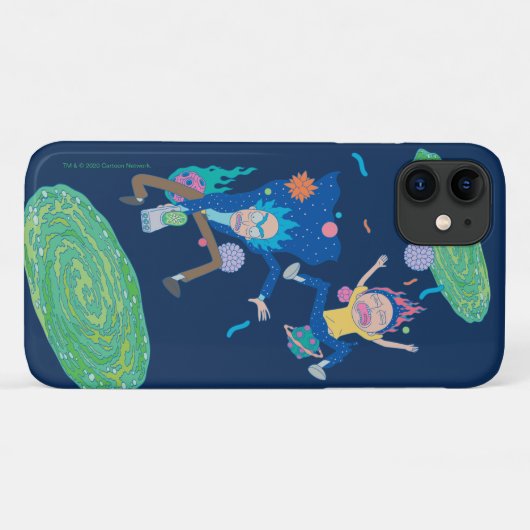 RICK EN MORTY™ | Geïnfecteerde portaalsprint Case-Mate iPhone Case (Achterkant (horizontaal))