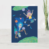 RICK EN MORTY™| Geïnfecteerde portaalsprint Kaart (Voorkant)