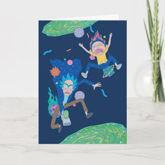 RICK EN MORTY™| Geïnfecteerde portaalsprint Kaart (Voorkant)