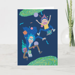 RICK EN MORTY™  Geïnfecteerde portaalsprint Kaart