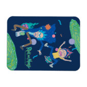 RICK EN MORTY™ | Geïnfecteerde portaalsprint Magneet (Horizontaal)