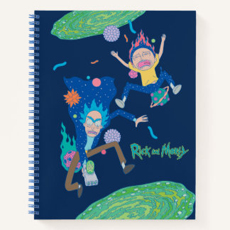 RICK EN MORTY™ | Geïnfecteerde portaalsprint Notitieboek