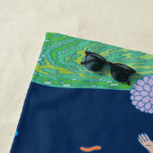 RICK EN MORTY™ | Geïnfecteerde portaalsprint Strandlaken (In situ)