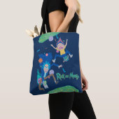 RICK EN MORTY™ | Geïnfecteerde portaalsprint Tote Bag (Dichtbij)