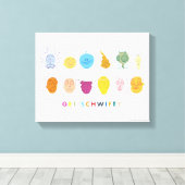 RICK EN MORTY™ | Get Schwieth Canvas Afdruk (Insitu (Houten vloer))