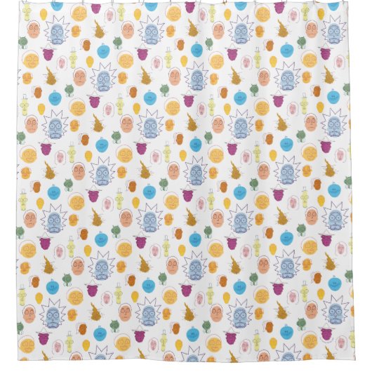 RICK EN MORTY™ | Get Schwieth Douchegordijn (Voorkant)