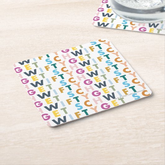 RICK EN MORTY™ | Get Schwieth Kartonnen Onderzetters (Schuin)