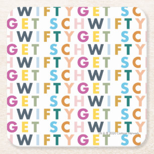 RICK EN MORTY™ Get Schwieth Kartonnen Onderzetters