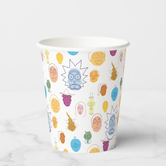 RICK EN MORTY™ | Get Schwieth Papieren Bekers (Achterkant)