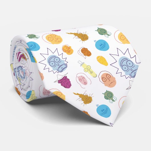 RICK EN MORTY™ | Get Schwieth Stropdas (Opgerold)