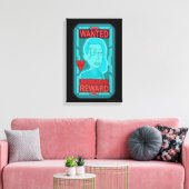 RICK EN MORTY™ | Gezocht Poster in de ruimte Canvas Afdruk (Insitu (Woonkamer))
