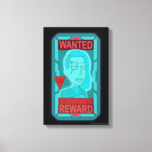 RICK EN MORTY™ | Gezocht Poster in de ruimte Canvas Afdruk (Voorkant)