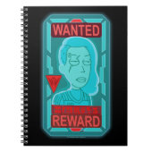 RICK EN MORTY™ | Gezocht Poster in de ruimte Notitieboek (Voorkant)