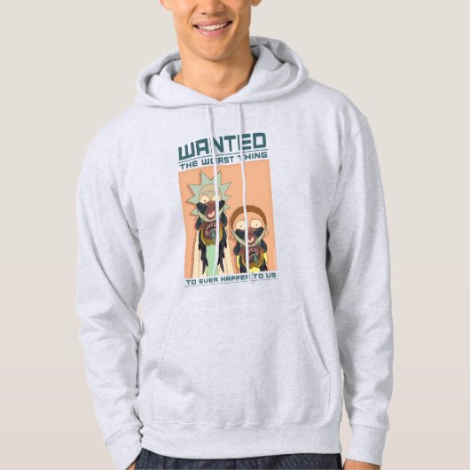 RICK EN MORTY™ | Gezocht Poster van Glorzo Hoodie (Voorkant)
