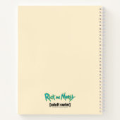 RICK EN MORTY™ | Gezocht Poster van Glorzo Notitieboek (Achterkant)