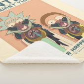 RICK EN MORTY™ | Gezocht Poster van Glorzo Sherpa Deken (3/4)